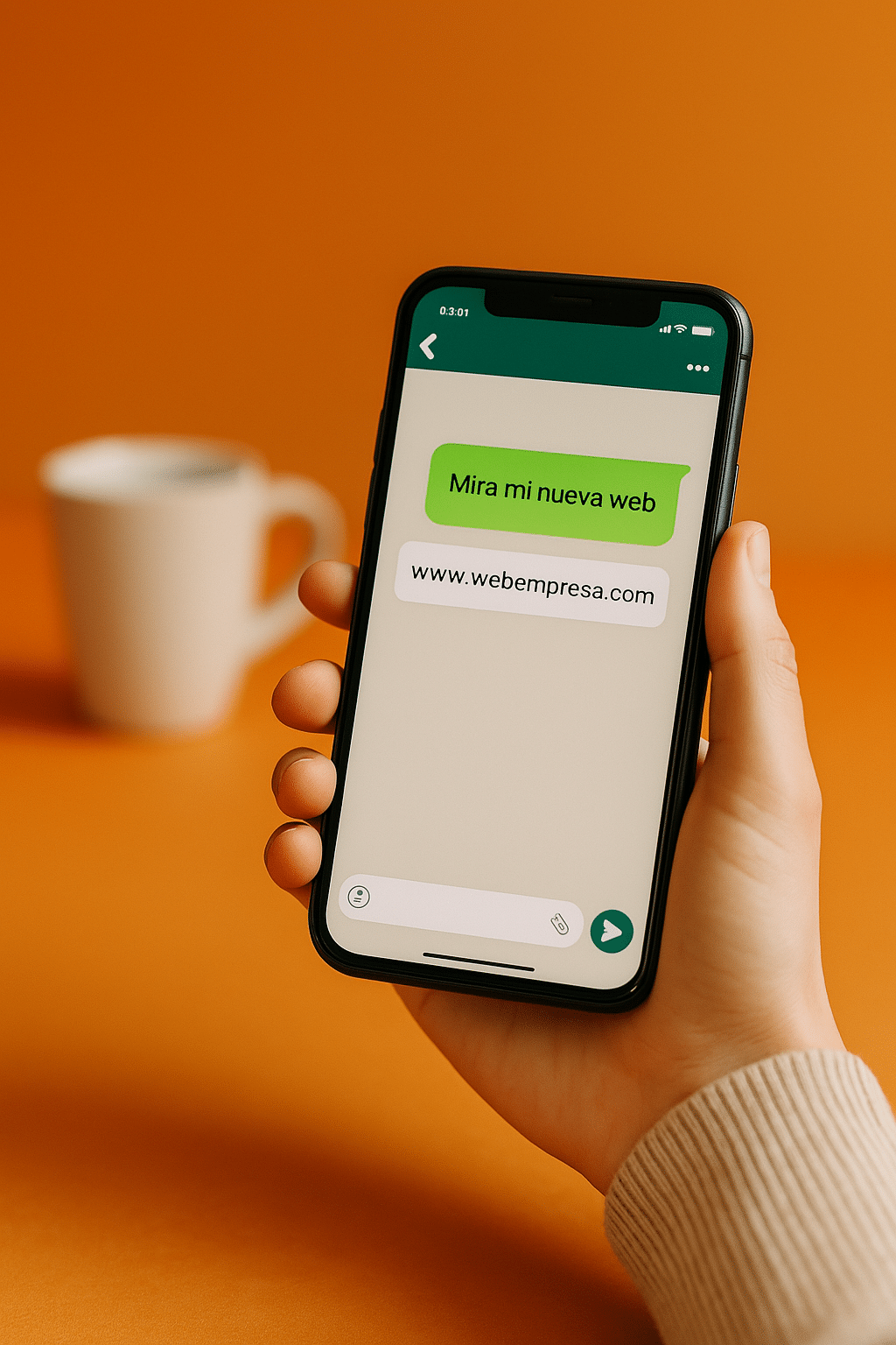 Tendrás un link listo para compartir con confianza
