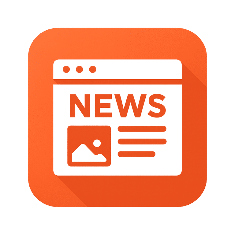 icono de portal de noticia